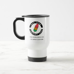 Caneca Térmica Adicione seu endereço de logotipo comercial no sit