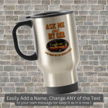 Adicione Sua Foto Do Carro, O Nome Do Texto, Pergu