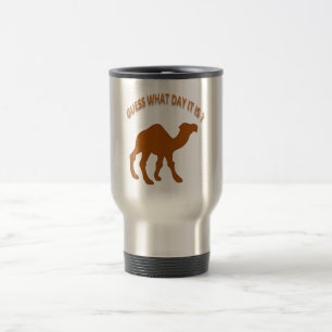 Caneca Térmica Adivinhe Que Dia é?- Camelo do Dia do Meio da Sema