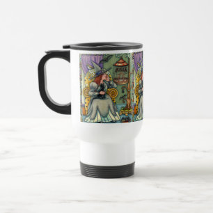 CANECA TÉRMICA ADORÁVEL BRINCADEIRA, GATO E SEUS PETES, CAGEM DE 
