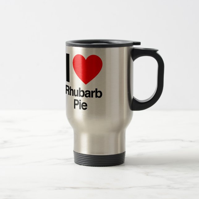 Caneca Térmica adoro torta de ruibarbo (Direita)