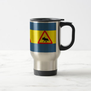 Caneca Térmica Advertência antes de alce