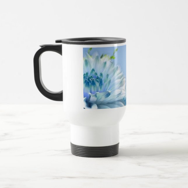 Caneca Térmica Aestética Floral Art Mug (Esquerda)