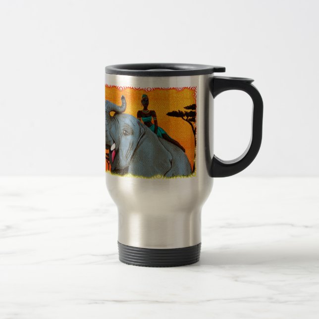 Caneca Térmica "África! " (Direita)