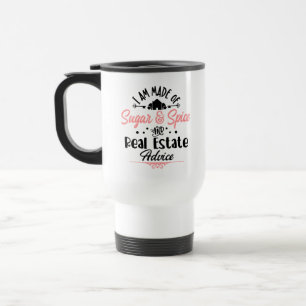 Caneca Térmica Agente Imobiliário Funny Agente Gift Home Broker R