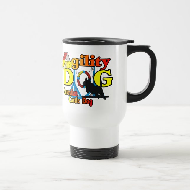 Caneca Térmica Agilidade dos Cães de Bovinos Australianos (Direita)