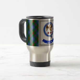 Caneca Térmica Agnew Clan Crachá & Tartan Personalizados