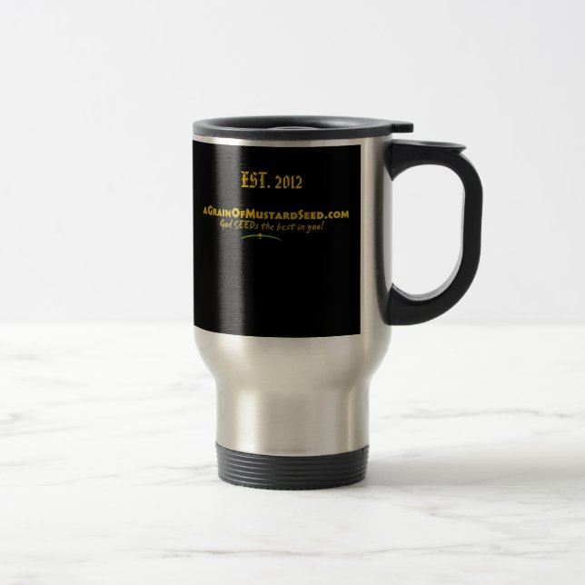 Caneca Térmica Agrainofmustardseed.com EST 2012 (Direita)