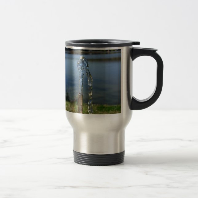 Caneca Térmica água bebendo (Direita)
