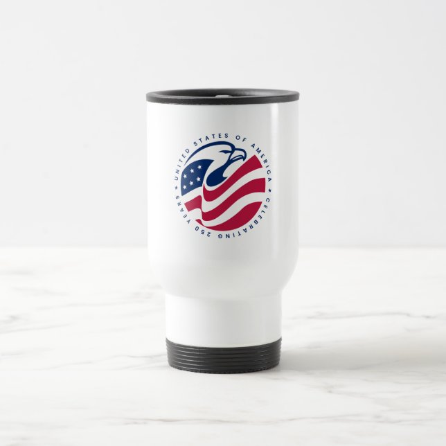 Caneca Térmica Águia Americana (Centro)