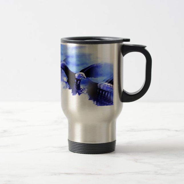 Caneca Térmica Águia em Voo (Direita)