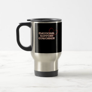 Caneca Térmica Ajuda Emocional Clássica do Colega de Trabalho - B