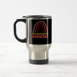 Caneca Térmica Ajuda Emocional Coworker Bestie Clássica