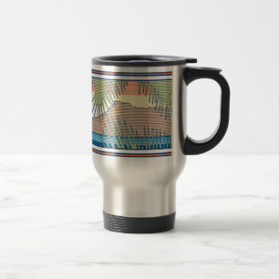 Caneca Térmica Ala Moana Diamond Head Sinal de Surf Havaiano