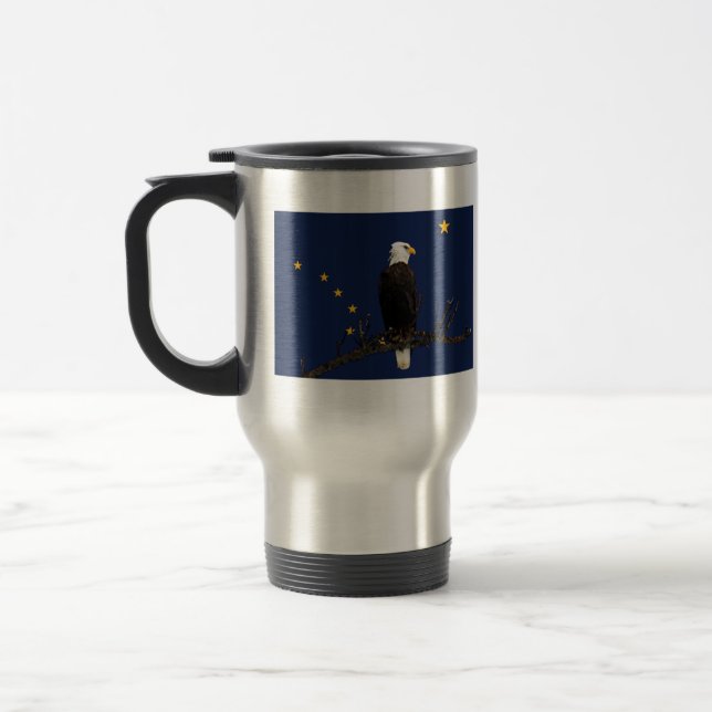 Caneca Térmica Alaska Eagle E Flag (Esquerda)