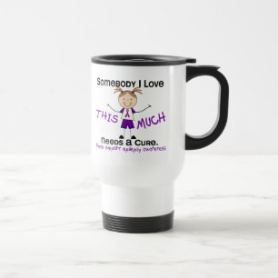 Caneca Térmica Alguém amor de I - epilepsia (menina)
