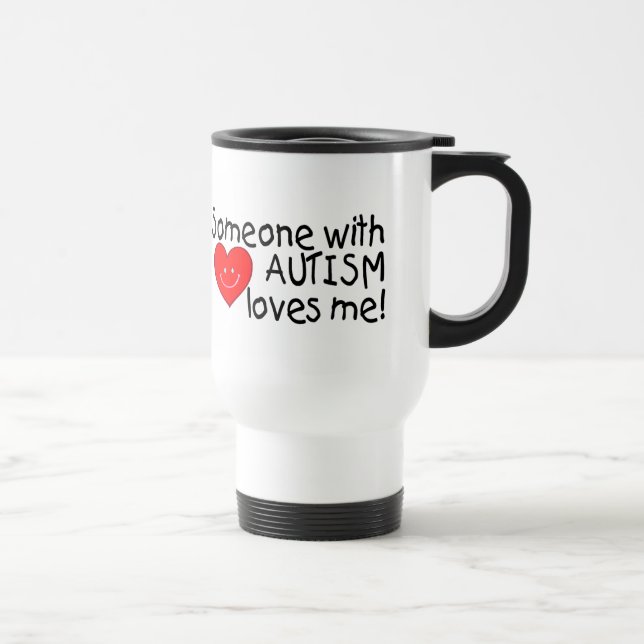 Caneca Térmica Alguém com autismo ama-me (Hrt) (Direita)