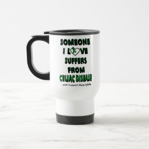 Caneca Térmica Alguém Que Eu Amo... Celiac