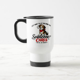 Caneca Térmica Alguém Se Importa (Não Eu) Cachorro engraçadoColeg