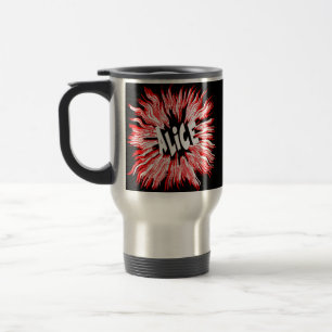 Caneca Térmica Alice Name Star em Vermelho