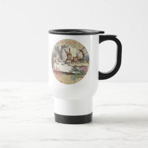 Caneca Térmica Alice no País das Maravilhas, Arte do Partido do C