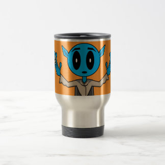 Caneca Térmica Alienígena azul