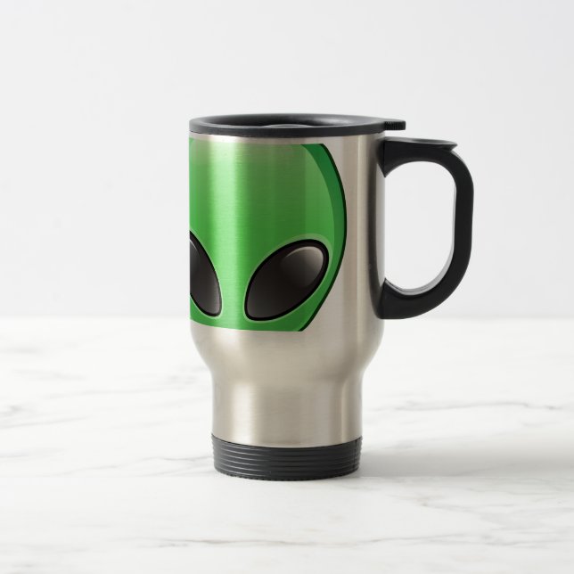 Caneca Térmica alienígena emoji (Direita)