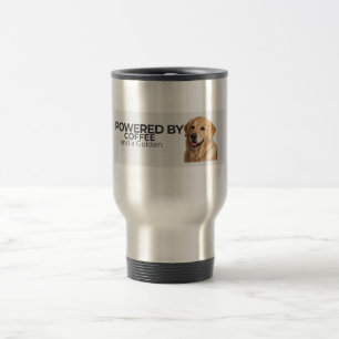 Caneca Térmica Alimentado por Café e um Golden – Aço Inox