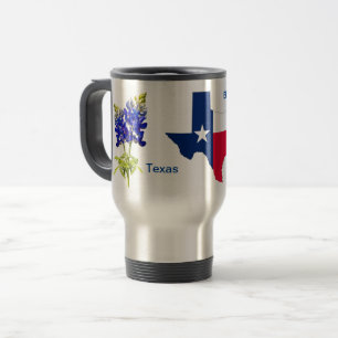 Caneca Térmica All Things Texas Viagem ao trabalho Mug