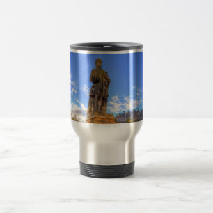 Caneca Térmica Allan Ramsey E O Castelo De Edinburgh Scotland