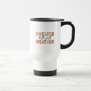 Caneca Térmica Alô Fall Clima De Sweater