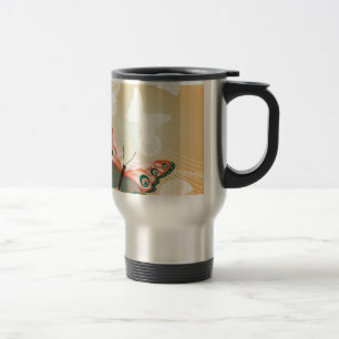 Caneca Térmica Aloha Borboleta Havaiana Casamento Amor Arte Desti