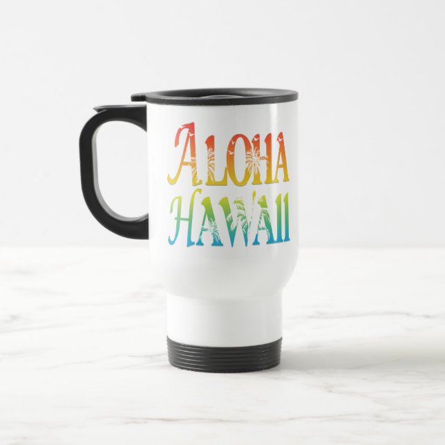 Caneca Térmica Aloha Hawaii (Esquerda)