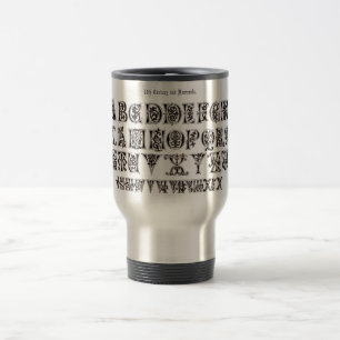 Caneca Térmica Alphabet Mug