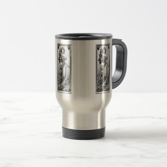 Caneca Térmica Alphonse Mucha Broken Blossoms (Frente Esquerda)