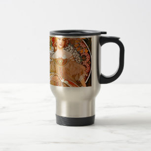 Caneca Térmica Alphonse Mucha Dreaming (Reverie)