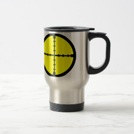 Caneca Térmica Alvo de Arquivamento de Tiros Esportivos