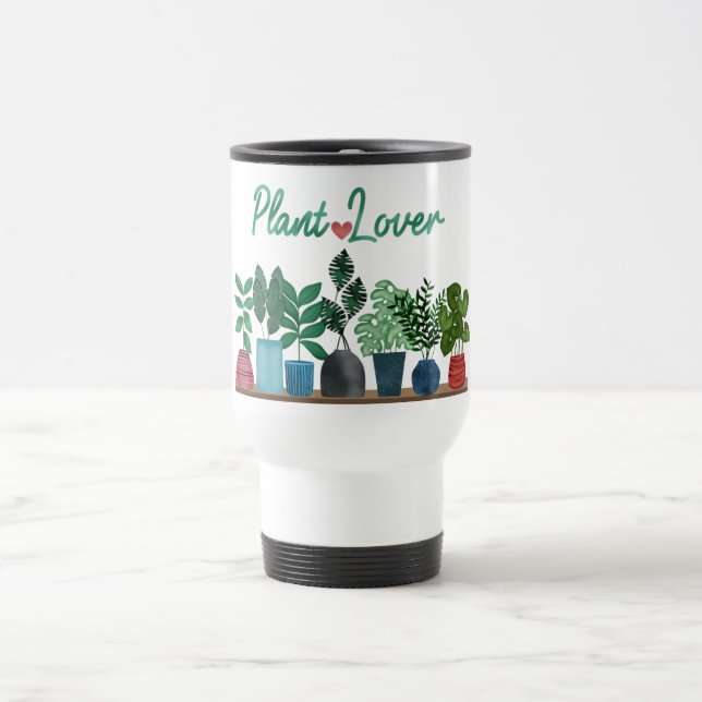 Caneca Térmica Amante de Plantas (Centro)