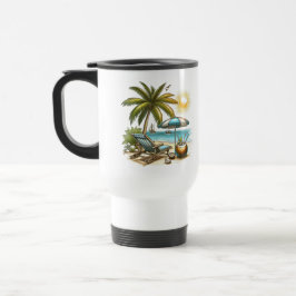 Caneca Térmica Amante de praia