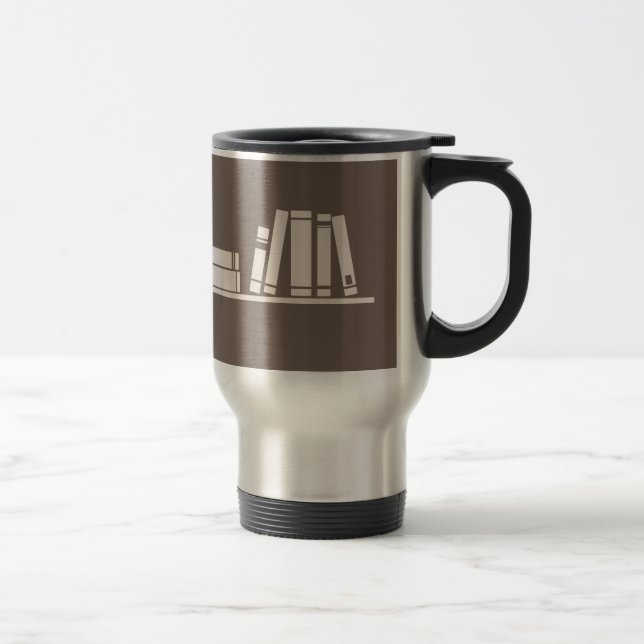 Caneca Térmica Amantes de livros! (Direita)
