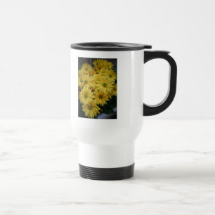 Caneca Térmica Amarelo de flower power!