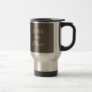 Caneca Térmica Ame-o mais namorados do travesseiro do coração