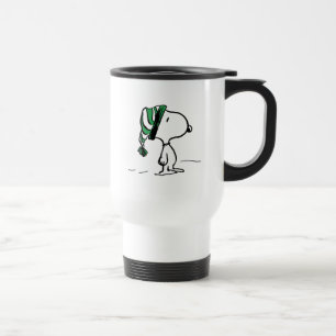 Caneca Térmica Amendoins   Boné de Neve Verde Snoopy