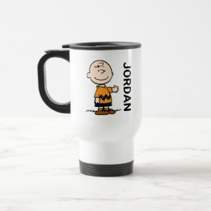 Caneca Térmica Amendoins Charlie Brown Adicione seu nome