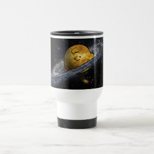 Caneca Térmica Amendoins   Charlie Brown Spaced Out