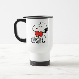 Caneca Térmica Amendoins   DIA DE OS NAMORADOS   Snoopy Heart Hug