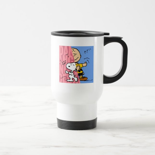 Caneca Térmica Amendoins | Snoopy & Charlie Brown Half & Half Dan (Direita)