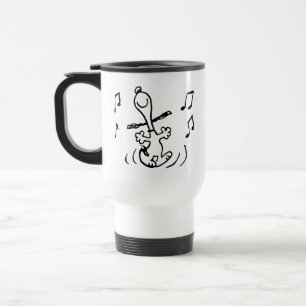 Caneca Térmica Amendoins   Snoopy Dancing