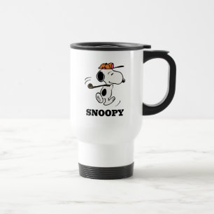 Caneca Térmica Amendoins   Snoopy Golf Swing