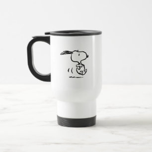 Caneca Térmica Amendoins Snoopy Running